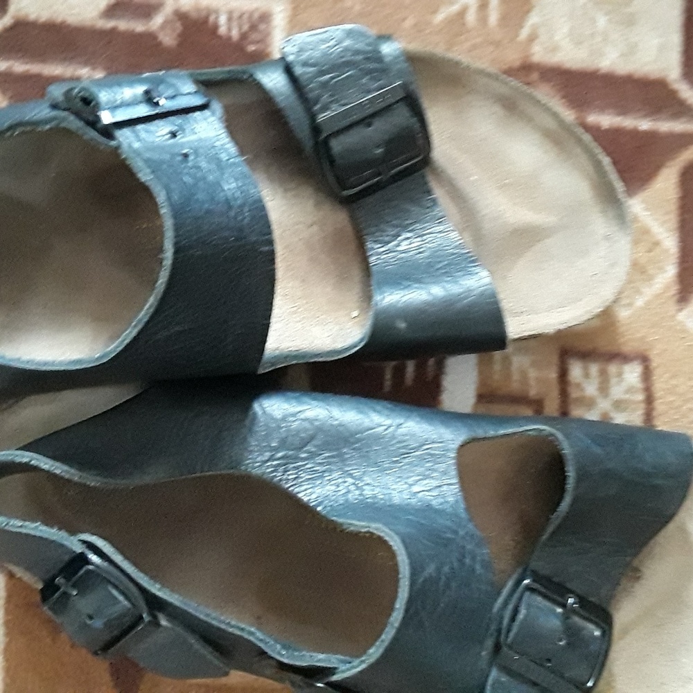 Birkenstock black Sandals size 41